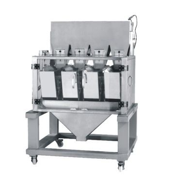 700*1200*2800мм Линейная взвешивающая автоматическая зерноупаковочная машина с пластиковым материалом