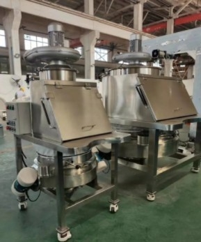 Работа с мукомольной станцией с вакуумным конвейером из нержавеющей стали 304