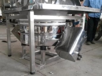 Работа с мукомольной станцией с вакуумным конвейером из нержавеющей стали 304