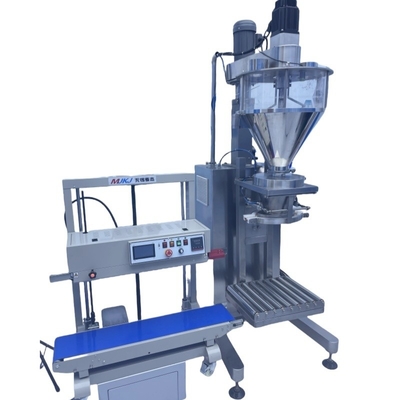 220V Semi-Auto Flour Powder Auger Filler for Premade Liner Plastic Bag Sealing Machine (Семь автоматических мукомольных пудровых наполнителей для предварительно изготовленной пластиковой упаковки)