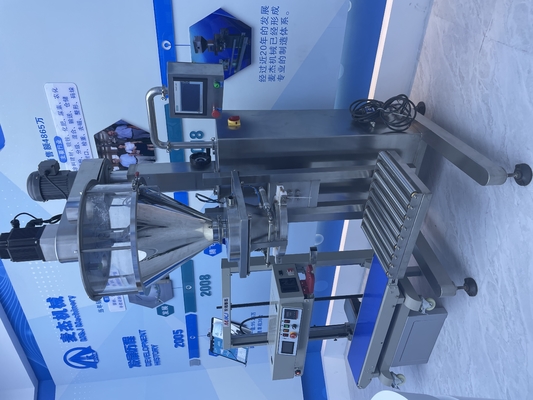 220V Semi-Auto Flour Powder Auger Filler for Premade Liner Plastic Bag Sealing Machine (Семь автоматических мукомольных пудровых наполнителей для предварительно изготовленной пластиковой упаковки)